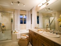 Residential Maid Service in Arlington, Texas | The Pampered House - bathroom